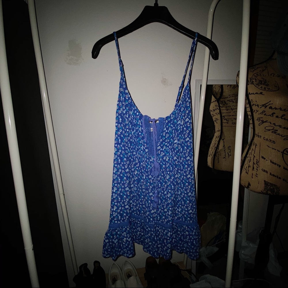 Blue summer dress